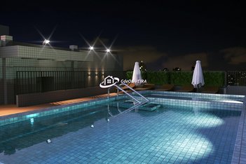 apartment em Rua Fernão Dias, Aviação - Praia Grande - SP