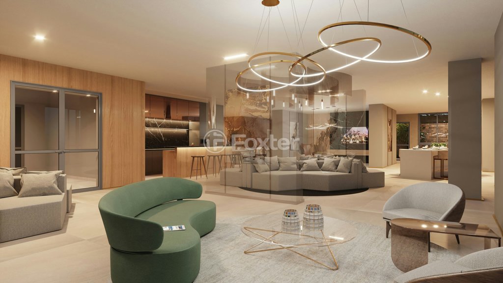 sala-de-estar-moderna-e-elegante-com-sofa-verde-claro-e-lustre-de-metal