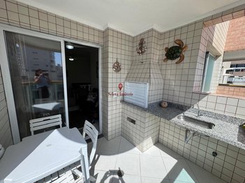 apartment em Rua Pero Vaz de Caminha, Aviação - Praia Grande - SP