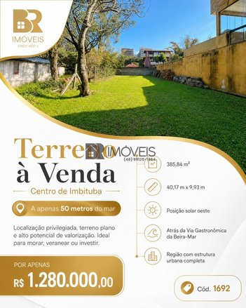 land_lot em Rua Visconde de Barbacena, Centro - Imbituba - SC