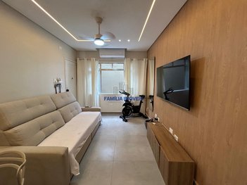 apartment em Rua Evaristo da Veiga, Campo Grande - Santos - SP