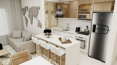 apartment em João Grumiche, Roçado - São José - SC