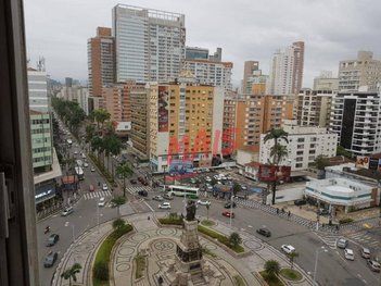 apartment em Avenida Marechal Deodoro, Gonzaga - Santos - SP