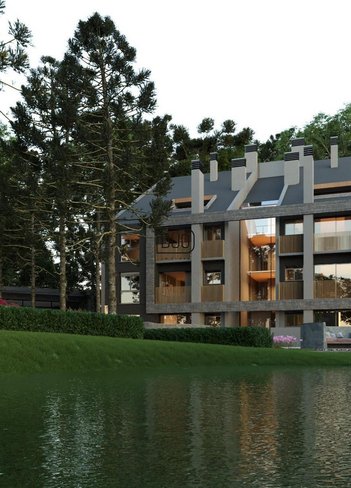 apartment em Rua Piratini, Bavária - Gramado - RS