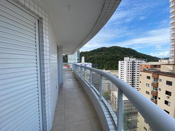 apartment em Rua General Euclides de Figueiredo, Canto do Forte - Praia Grande - SP