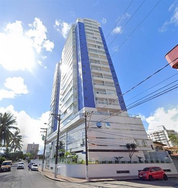 apartment em Rua Doutor Júlio de Mesquita Filho, Aviação - Praia Grande - SP