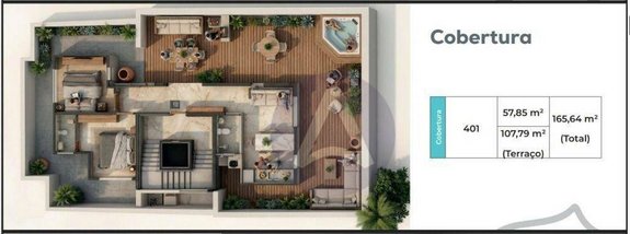 apartment em Rodovia Baldicero Filomeno, Ribeirão da Ilha - Florianópolis - SC