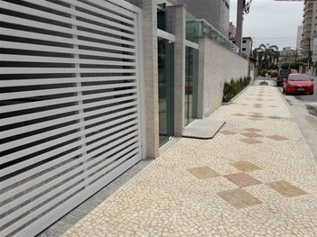 apartment em Rua Líbero Badaró, Ocian - Praia Grande - SP