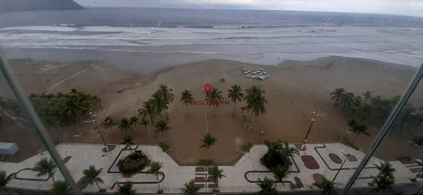apartment em Avenida Presidente Kennedy, Guilhermina - Praia Grande - SP