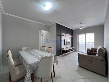 apartment em Rua Colômbia, Guilhermina - Praia Grande - SP