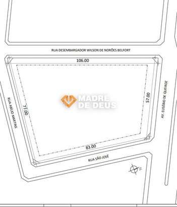 land_lot em Avenida Eusébio de Queiroz, Lagoinha - Eusébio - CE