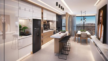 apartment em Avenida Presidente Affonso Camargo, Cristo Rei - Curitiba - PR