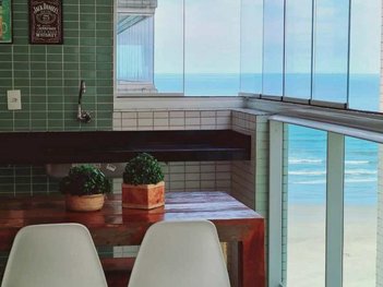 apartment em Avenida Presidente Castelo Branco, Aviação - Praia Grande - SP