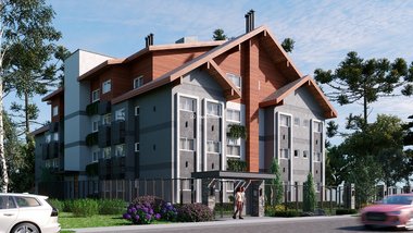 apartment em Rua Serafim Benetti, Floresta - Gramado - RS