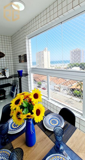 apartment em Rua Thereza de Jesus Monteiro Corralo, Maracanã - Praia Grande - SP