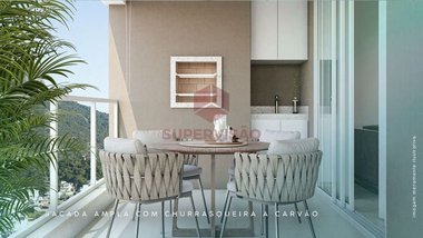 apartment em Avenida dos Lagos, Pedra Branca - Palhoça - SC