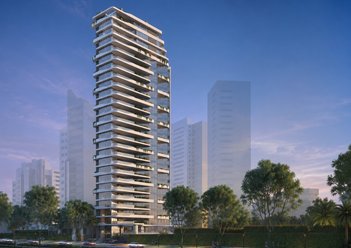 apartment em Avenida Presidente Getúlio Vargas, Água Verde - Curitiba - PR