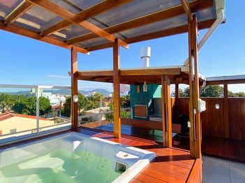 apartment em Rua das Andorinhas, Ingleses do Rio Vermelho - Florianópolis - SC