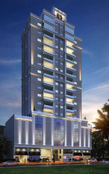 apartment em Rua Osmar de - Av. Osmar Souza Nunes, Pioneiros - Balneário Camboriú - SC