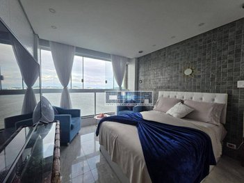 apartment em Alameda Ari Barroso, Ilha Porchat - São Vicente - SP