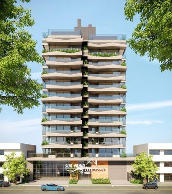 apartment em Avenida 29 de Abril, Centro - Guaratuba - PR