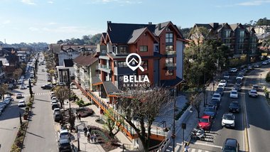 apartment em Avenida Borges de Medeiros, Centro - Gramado - RS