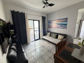 apartment em Rua Carlos Gomes, Ocian - Praia Grande - SP