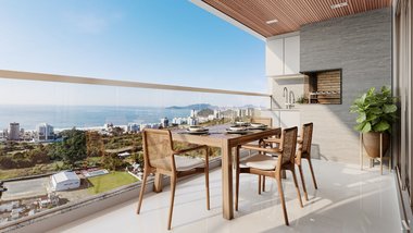 apartment em Rua Luci Canziani, Praia Brava de Itajaí - Itajaí - SC