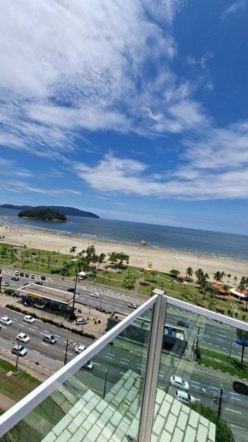 apartment em Rua da Constituição, Itararé - São Vicente - SP