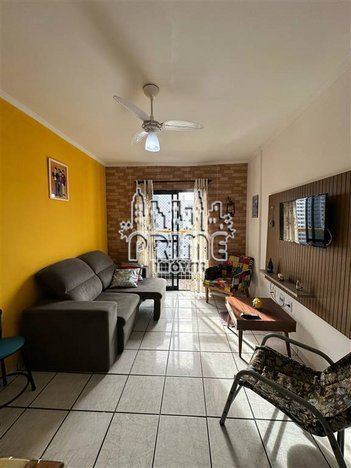 apartment em Praça Antonio Macedo Ferreira Morgado, Ocian - Praia Grande - SP