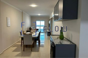 apartment em Rua Professora Maria José Baroni F. da Silva, Maracanã - Praia Grande - SP