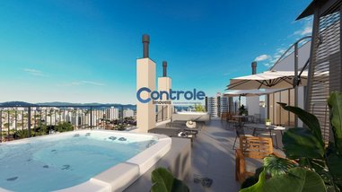 apartment em Rua Manoel Loureiro, Barreiros - São José - SC