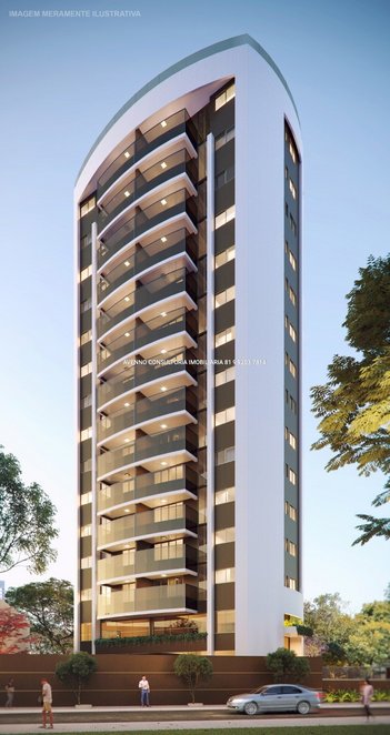 apartment em Rua Antônio Pedro de Figueiredo, Pina - Recife - PE