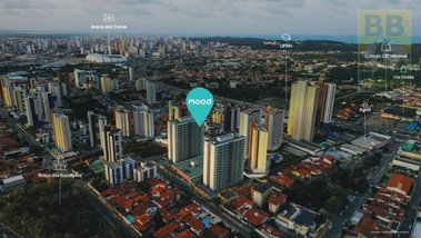 apartment em Rua Antomar de Brito Freitas, Candelária - Natal - RN