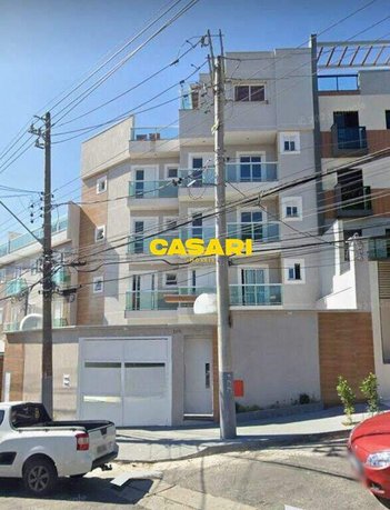 apartment em Rua Jaguarão, Campestre - Santo André - SP