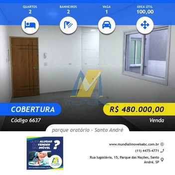 apartment em Rua Sofia, Parque Oratório - Santo André - SP