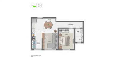 apartment em Rua Cordelina Silveira Matos, Estoril - Belo Horizonte - MG