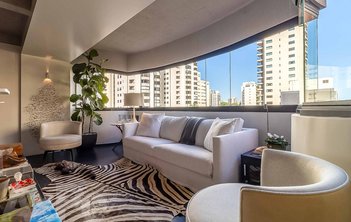 apartment em Avenida Rouxinol, Indianópolis - São Paulo - SP