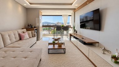 apartment em Rua Professor João José Cabral, Balneário - Florianópolis - SC