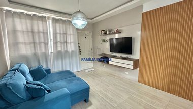 apartment em Avenida Conselheiro Nébias, Vila Mathias - Santos - SP