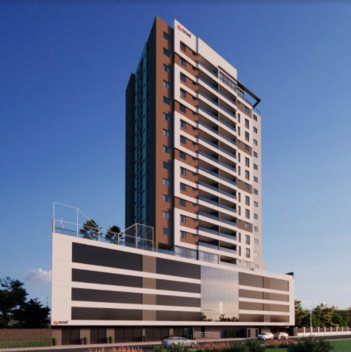 apartment em Rua 280, Meia Praia - Itapema - SC