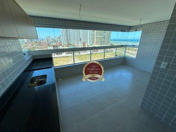 apartment em Rua Maria Beltrame Borloni, Caiçara - Praia Grande - SP