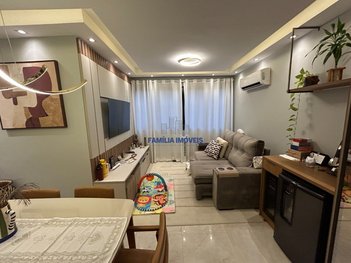 apartment em Rua Evaristo da Veiga, Campo Grande - Santos - SP