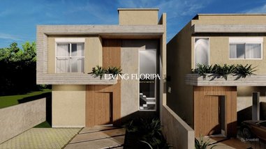 house em Servidão Laura Duarte Prazeres, Campeche - Florianópolis - SC