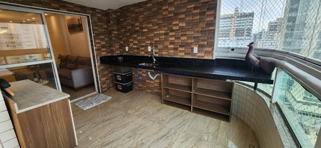 apartment em Avenida Marechal Mallet, Canto do Forte - Praia Grande - SP