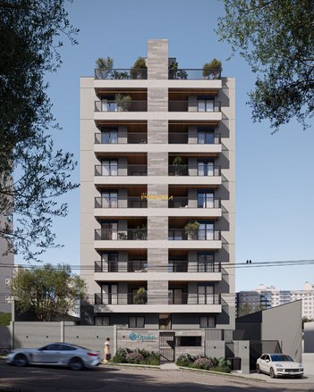 apartment em Rua Bento Viana, Água Verde - Curitiba - PR