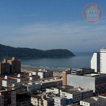 apartment em Rua Doutor Roberto Shoji, Boqueirão - Praia Grande - SP