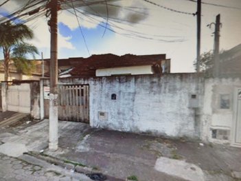 house em Rua Tiradentes, Parque Bitaru - São Vicente - SP