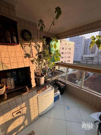 apartment em Rua Carlos José Borstens, Aviação - Praia Grande - SP