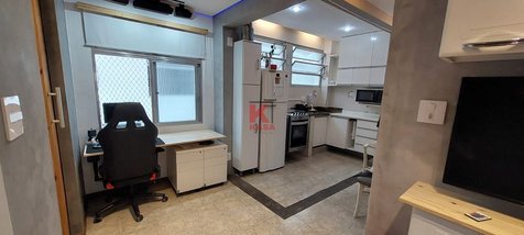 apartment em Rua Galeão Carvalhal, Gonzaga - Santos - SP